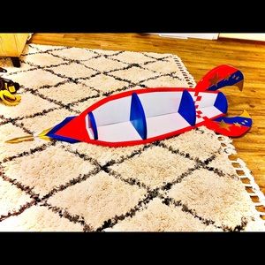 Rocket ship Shelf—Kids Room—Nursery—Space Theme